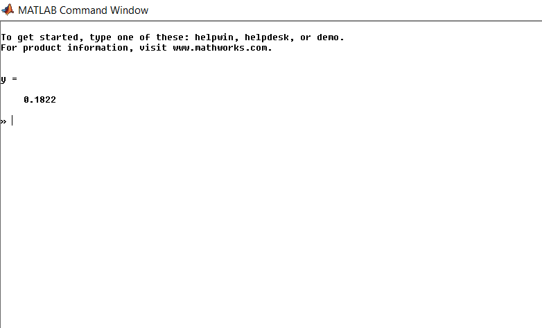 input matlab